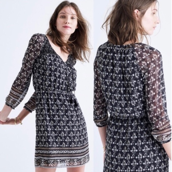 Madewell Dresses & Skirts - Madewell | Woodland Artisan Floral Dress Size 12